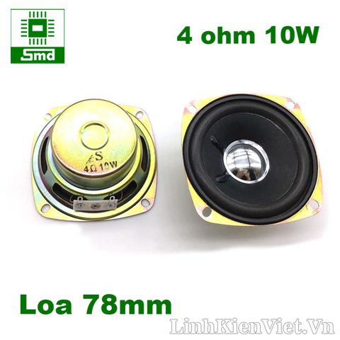 Loa 4 ohm 10W (7.8cm)