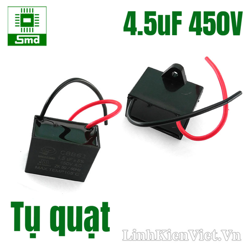 Tụ quạt 4.5uF 450V (40x23x32)