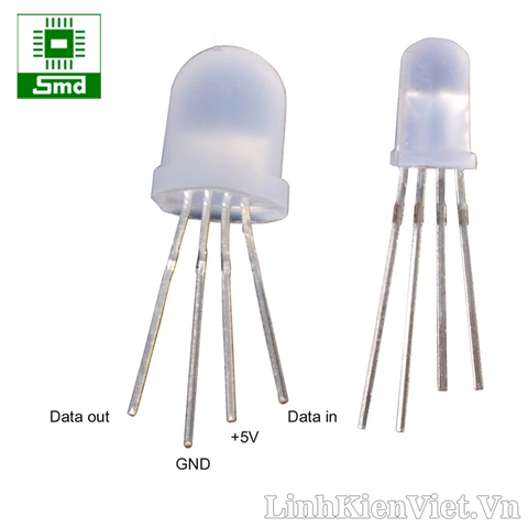 LED 5mm full 9823 F5 (đục)