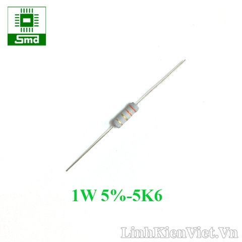 Điện trở công suất 1W 5% - 5K6