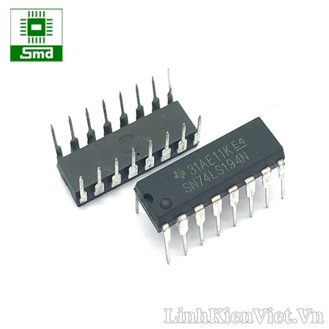 74LS194 DIP-16 4-Bit Bidirectional Universal Shift Registers