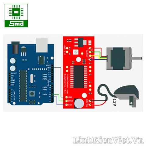 Module điều khiển động cơ bước A3967