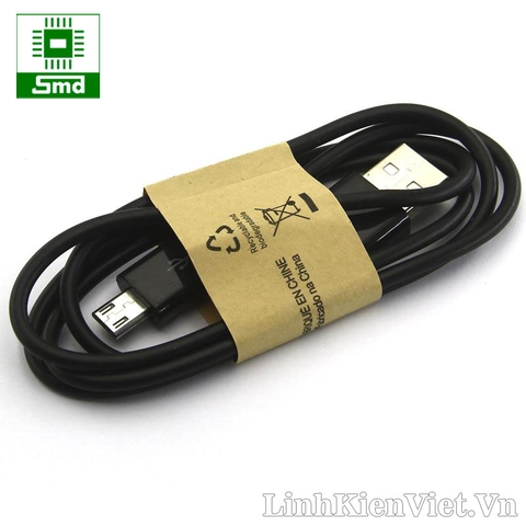 Cáp micro USB 1m màu đen Samsung