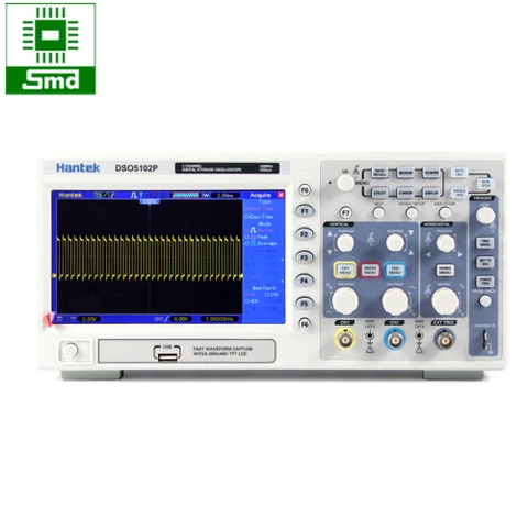 Máy hiện sóng Hantek DSO5102P 2 kênh 100MHZ- Digital storage Oscilloscope