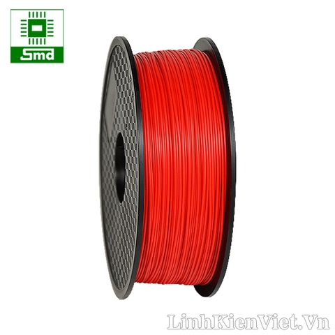 Cuộn nhựa in 3D chất liệu PLA 1.75mm 1kg (Đỏ - red)