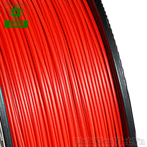 Cuộn nhựa in 3D chất liệu PLA 1.75mm 1kg (Đỏ - red)