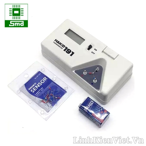 Máy đo nhiệt độ Hakko 191 (đã kèm 5 sensor)