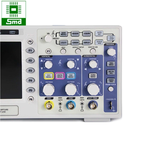 Máy hiện sóng Hantek DSO5102P 2 kênh 100MHZ- Digital storage Oscilloscope