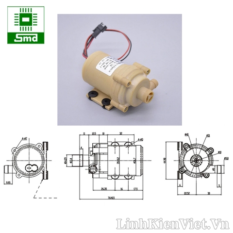 Bơm nước mini V1 (động cơ 24V BLDC)