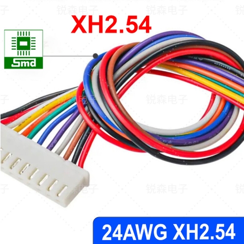 Dây XH2.54 24AWG 0.2 mm bấm sẵn đầu cose