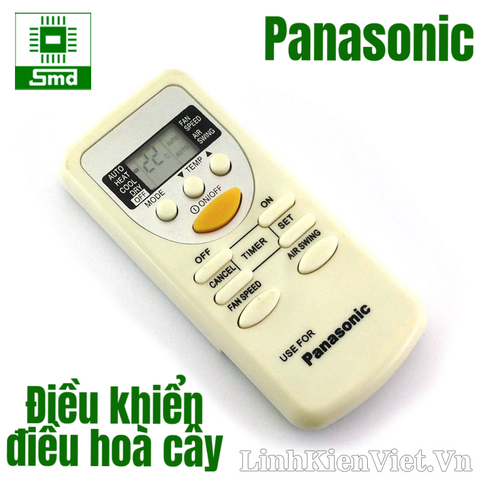 Điều khiển điều hòa cây Panasonic 2 chiều