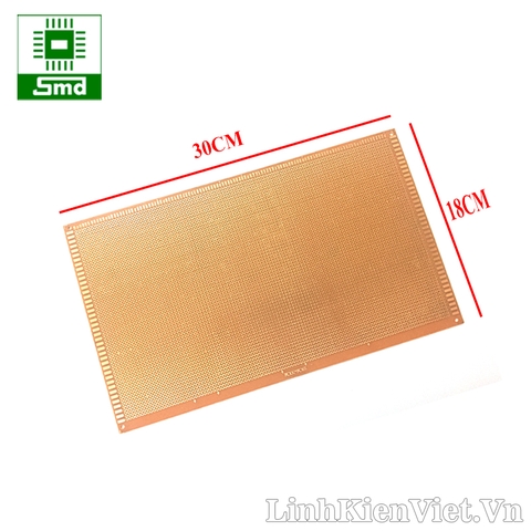 PCB đục lỗ 18x30cm sừng