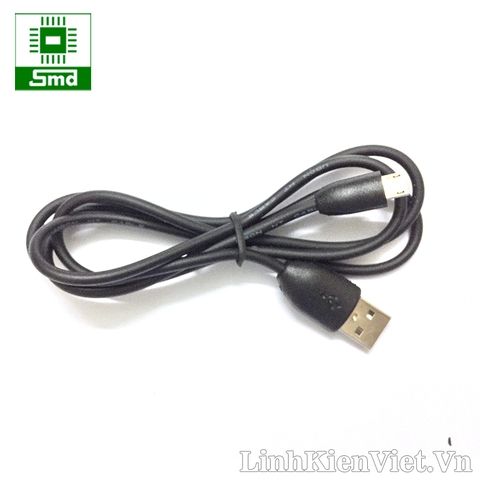 Cáp micro USB 1m màu đen HTC