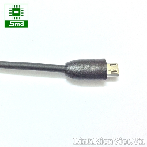 Cáp micro USB 1m màu đen HTC