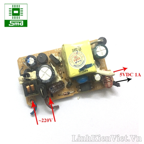 Nguồn không vỏ 5V - 1A