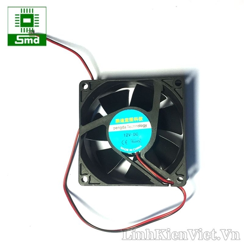 Quạt tản nhiệt 7x7Cm 12V