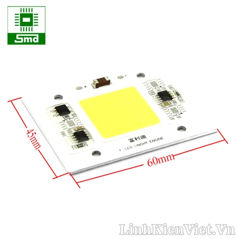 LED 20W 220V Luxeon - Trắng Ấm