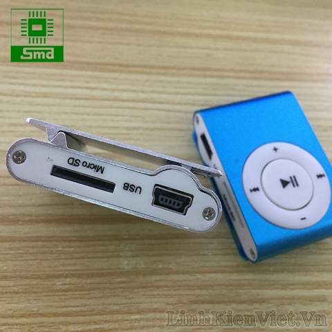 Máy nghe nhạc MP3 mini Chạy thẻ micro SD