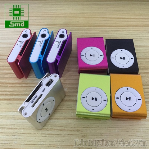 Máy nghe nhạc MP3 mini Chạy thẻ micro SD