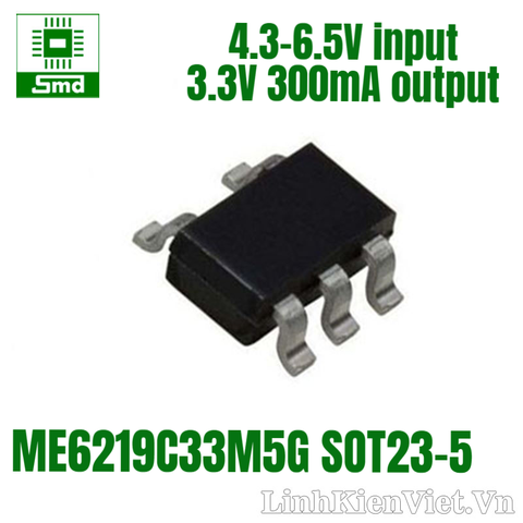 ME6219C33M5G 3.3V (A12G)