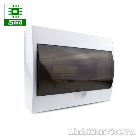 Tủ điện nhựa gắn tường ML-12 (256x200x95mm)