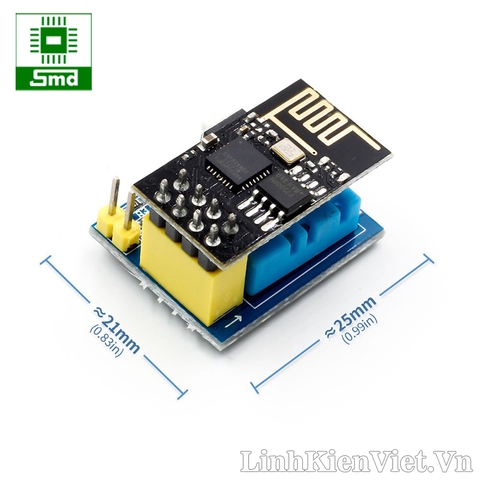 Module cảm biến DHT11 + ESP8266 ESP-01 ESP-01S