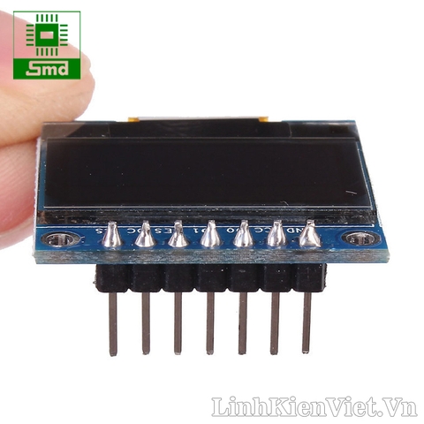 Màn hình OLED 0.96 inch giao tiếp SPI màu trắng