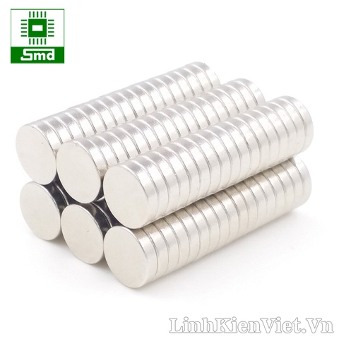 Nam châm đất hiếm 8x2mm