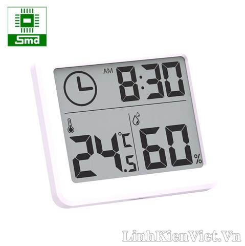 Đồng hồ đo nhiệt độ và độ ẩm siêu mỏng