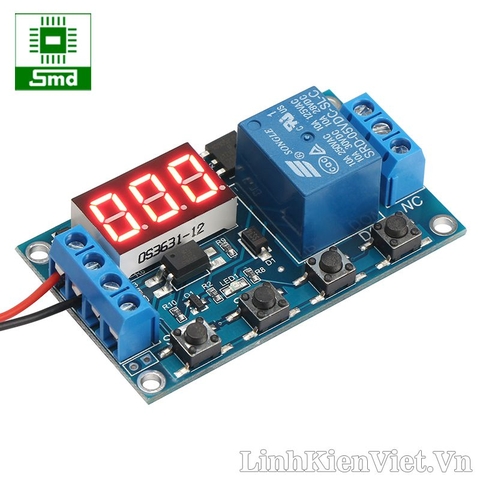 Module timer 1 relay có hiển thị, module định thời