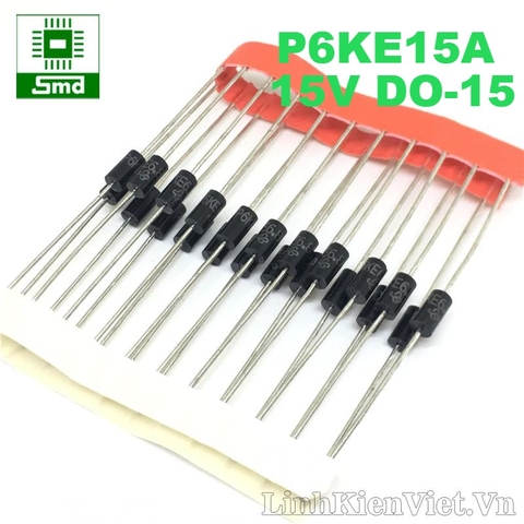 P6KE15A TVS 15V (Transient Voltage Suppressors)