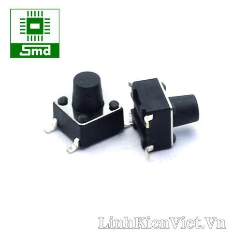 Phím bấm 4 chân 6x6x6mm (SMD)