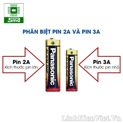 Pin Panasonic Alkaline AA (không sạc)
