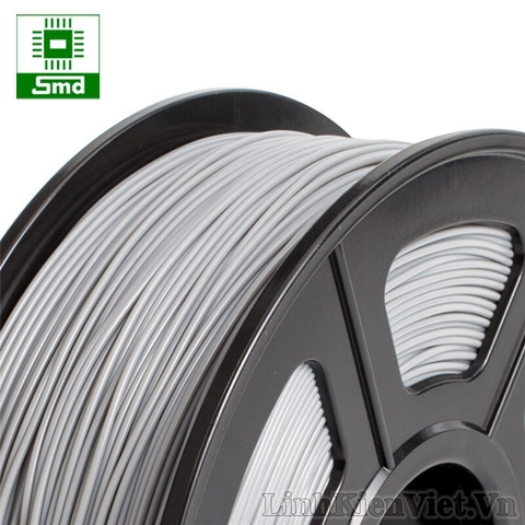 Cuộn nhựa in 3D chất liệu PLA 1.75mm 1kg (Xám - Grey)