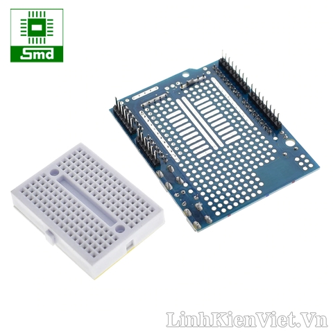 Arduino Proto Shield Uno Kèm Test Board Mini