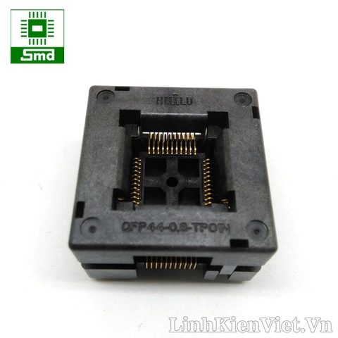 Đế kẹp IC QFP44 - 0.8mm (Kẹp 89S52, ATmega16...)