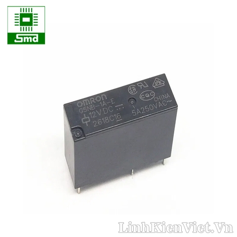 Relay Omron G5NB-1A-E (Thay thế HF46F-12-HS1) (5A-4 chân)