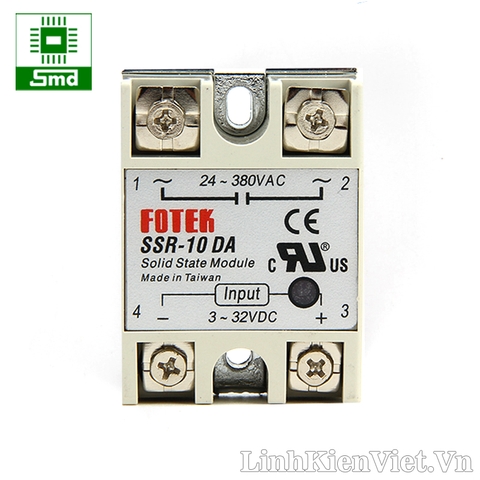 Relay bán dẫn Solid SSR-10DA FOTEK