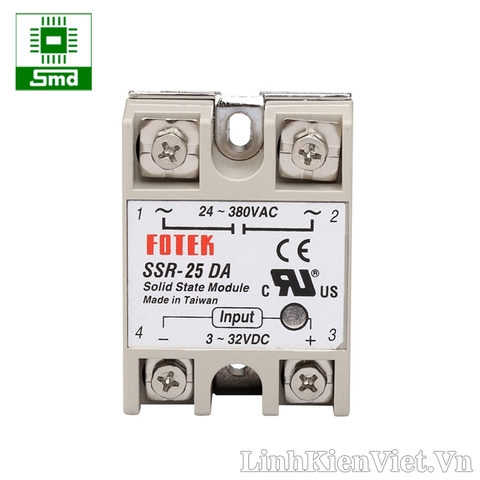 Relay bán dẫn Solid SSR-25DA FOTEK