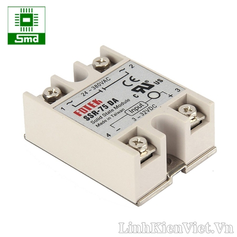 Relay bán dẫn Solid SSR-75DA FOTEK