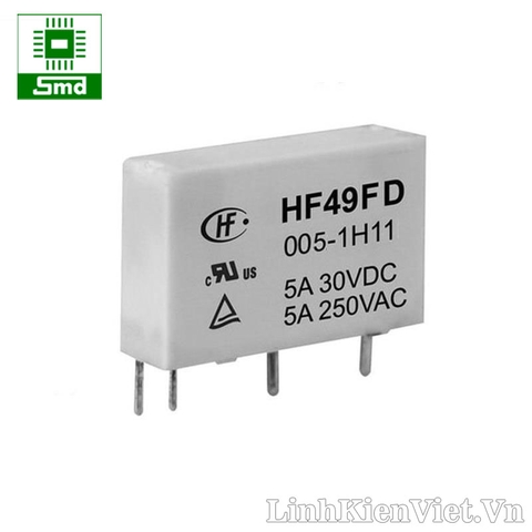 Relay HF49F-05-1H1 (5VDC-5A250VAC)