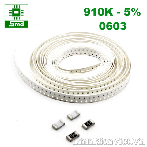 Điện trở dán 0603 5% (100K - 1M)