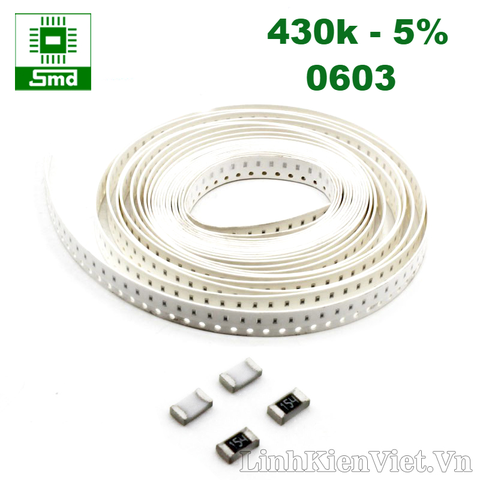 Điện trở dán 0603 5% (100K - 1M)