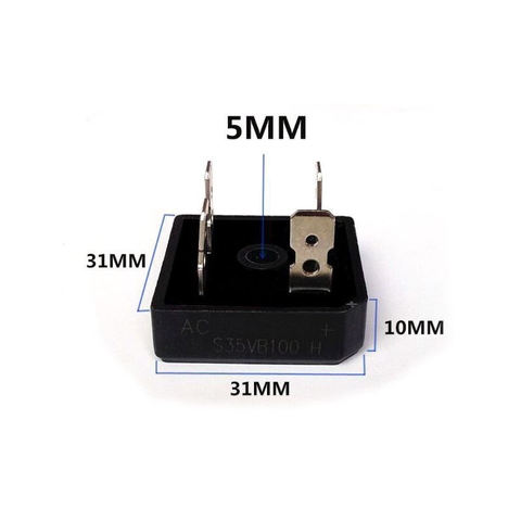 Cầu diode 35A 1000V (loại tốt) S35VB100