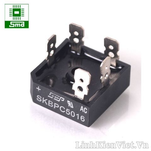 Cầu diode 3 phase 50A 1600V (loại tốt) SKBPC5016