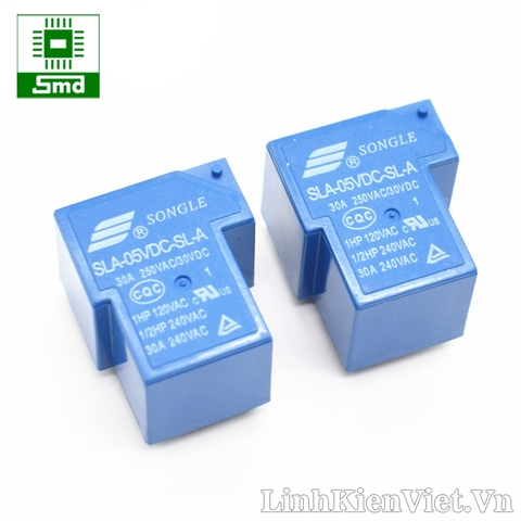 Relay SLA-05VDC-SL-A 5V 30A (4 chân)