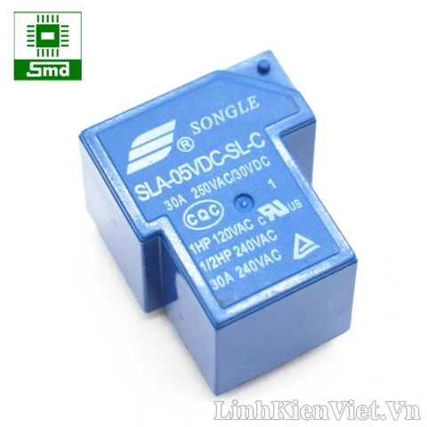 Relay SLA-05VDC-SL-C 5V 30A (6 chân)