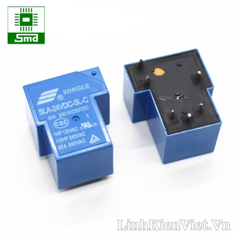 Relay SLA-24VDC-SL-C 24V 30A (6 chân)