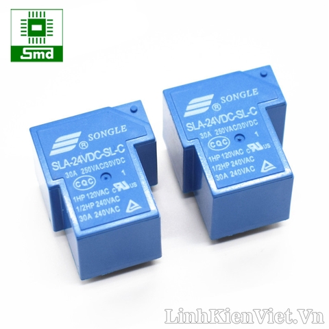 Relay SLA-24VDC-SL-C 24V 30A (6 chân)