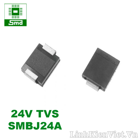 Diode TVS 24V SMBJ24A (DO-214AA)